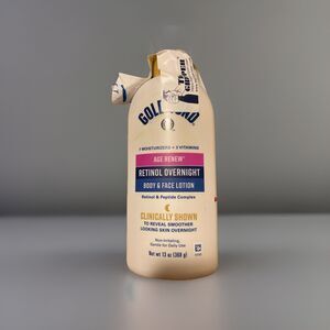 Gold Bond Age Renew Retinol Overnight Body & Face Lotion, With Retinol 13 oz New